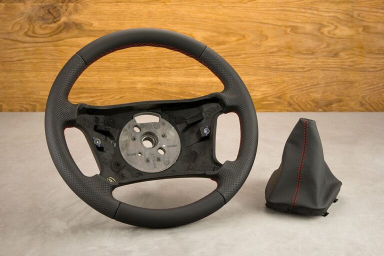 Obszycie kierownicy BMW E46