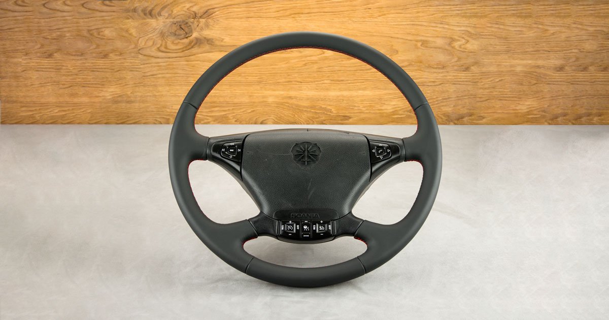 Obszycie kierownicy Scania