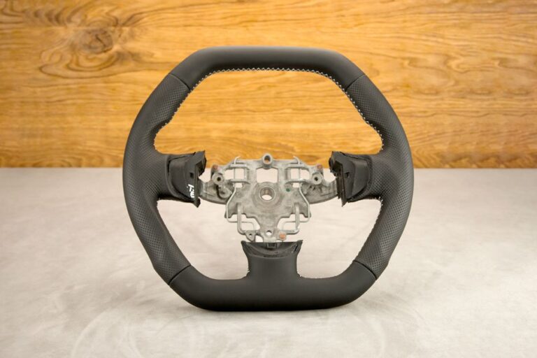 Modyfikacja i obszycie kierownicy Peugeot Partner II