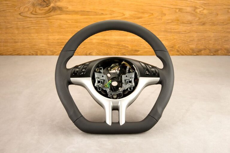 Modyfikacja i obszycie kierownicy BMW E46