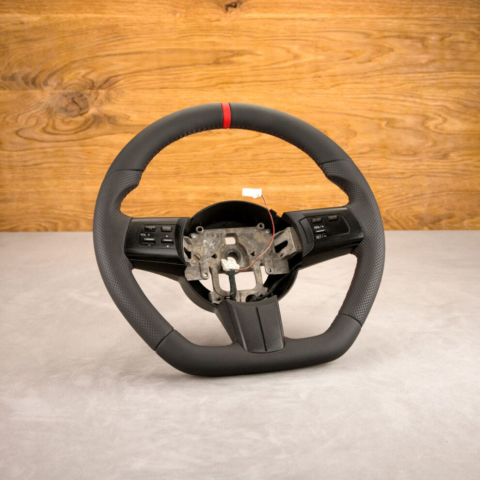 Modyfikacja i obszycie kierownicy Mazda CX-7