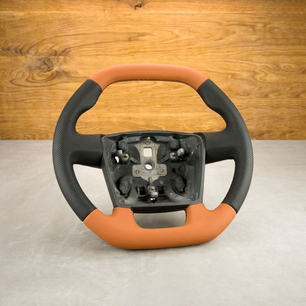 Modyfikacja i obszycie kierownicy Fiat Ducato Camper