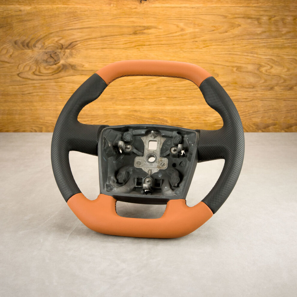 Modyfikacja i obszycie kierownicy Fiat Ducato Camper