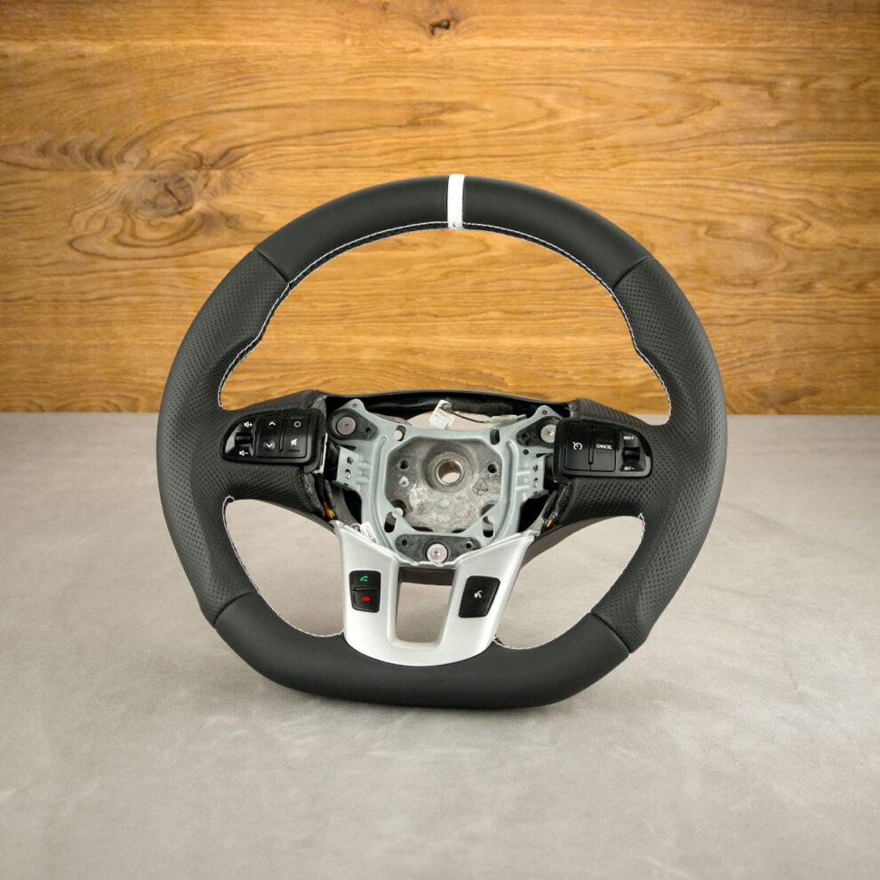 Modyfikacja i obszycie kierownicy KIA Sportage III