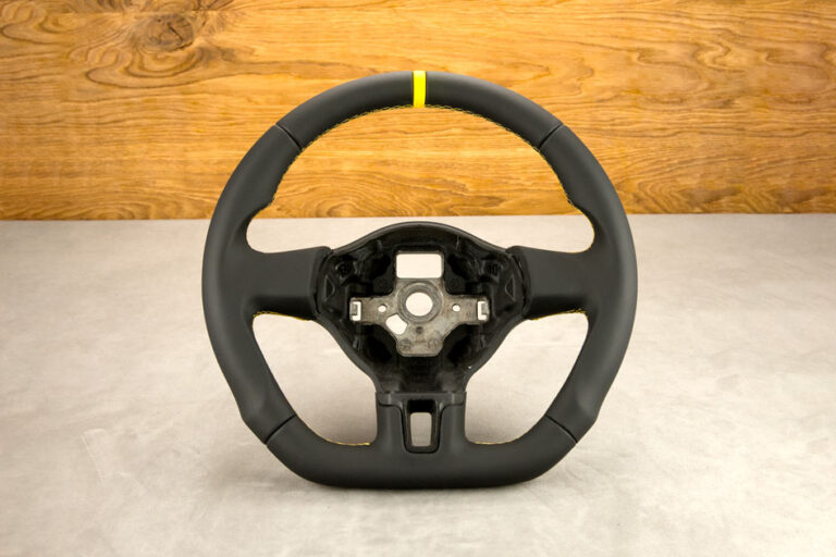 Modyfikacja i obszycie kierownicy Volkswagen Caddy III