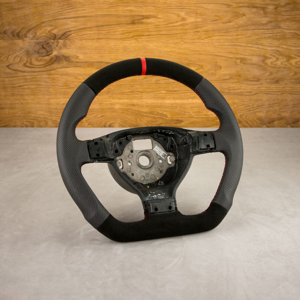 Modyfikacja i obszycie kierownicy Volkswagen Golf V GTI