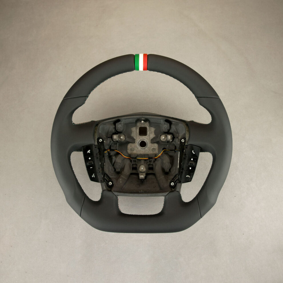 Modyfikacja i obszycie kierownicy Citroen Jumper II