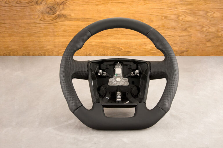 Modyfikacja i obszycie kierownicy Fiat Ducato III