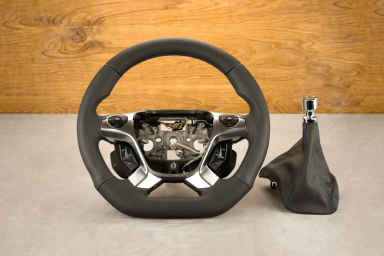 Modyfikacja i obszycie kierownicy Ford Transit Mk8