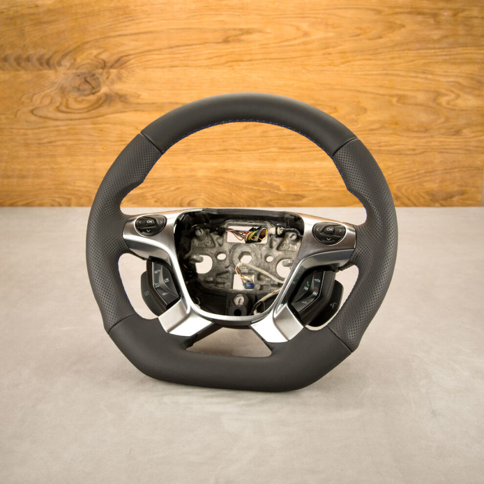Modyfikacja i obszycie kierownicy Ford Transit Mk8