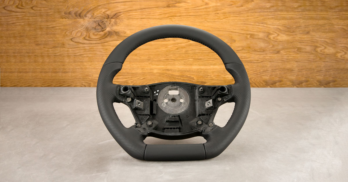 Modyfikacja i obszycie kierownicy Opel Omega B FL
