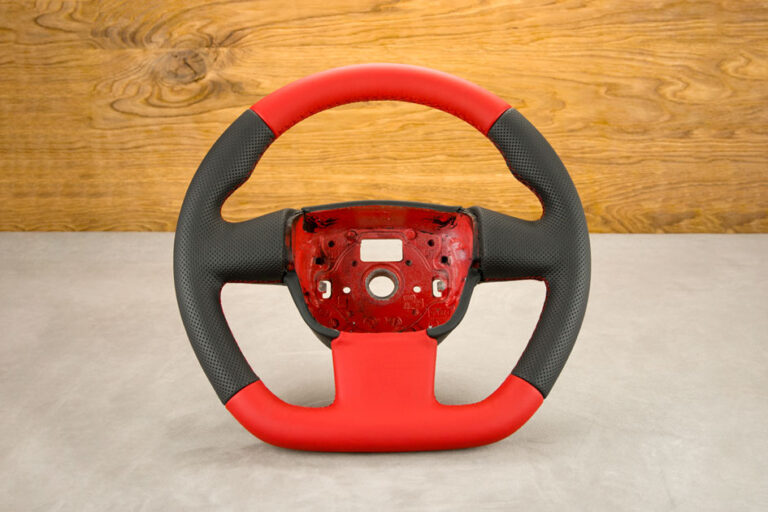 Modyfikacja i obszycie kierownicy Skoda Octavia 2 RS