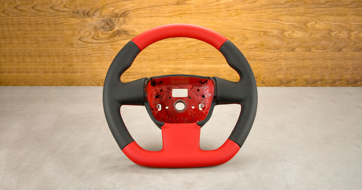 Modyfikacja i obszycie kierownicy Skoda Octavia 2 RS