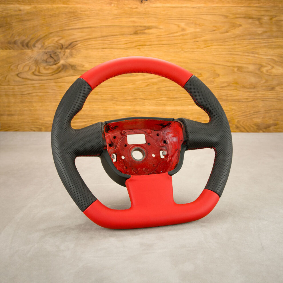 Modyfikacja i obszycie kierownicy Skoda Octavia 2 RS