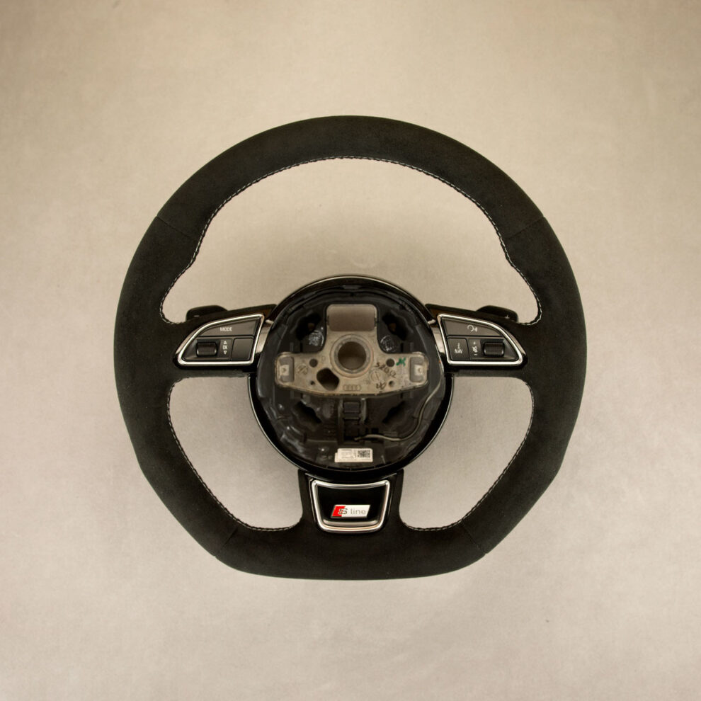 Modyfikacja i obszycie kierownicy Audi A5