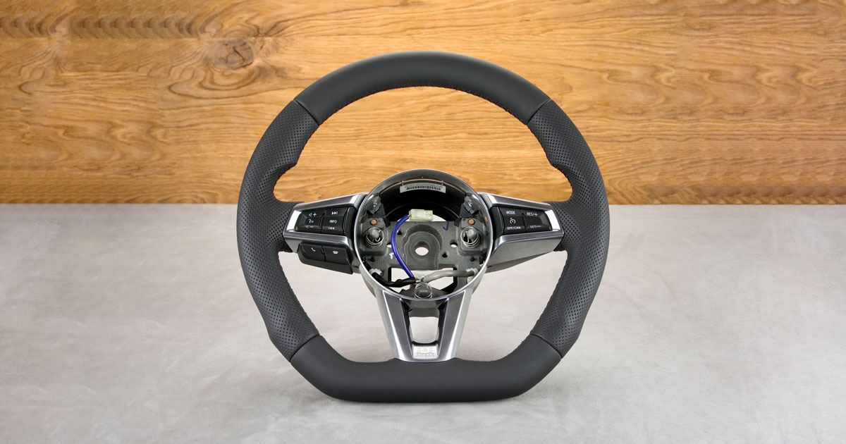 Modyfikacja i obszycie kierownicy Mazda MX-5 ND