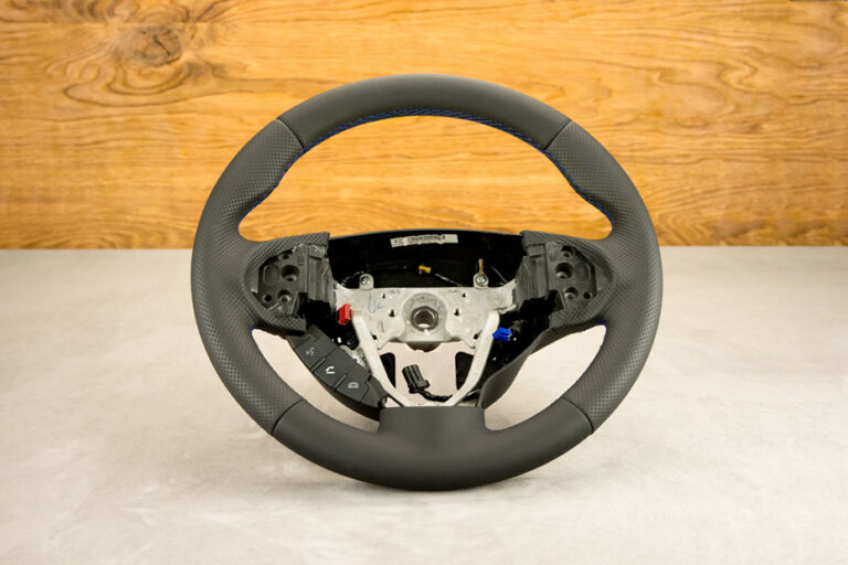 Modyfikacja i obszycie kierownicy Mitsubishi Lancer IX