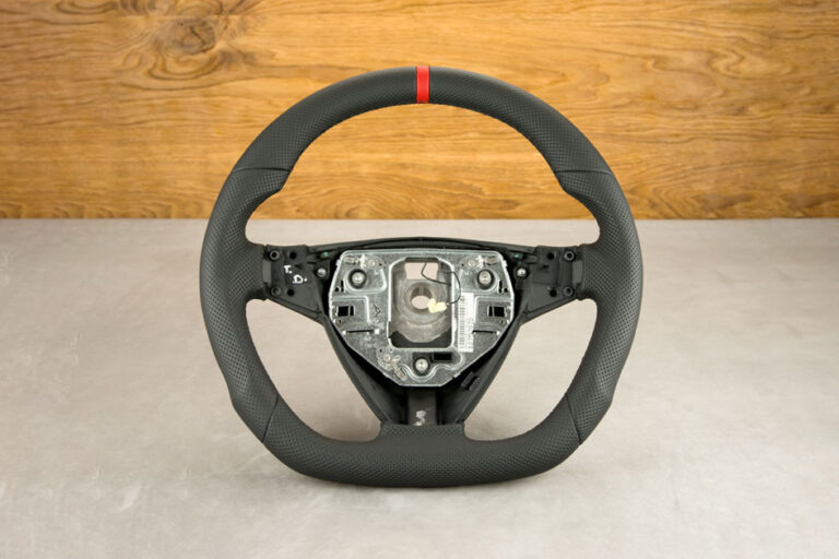 Modyfikacja i obszycie kierownicy Saab 9-3 II