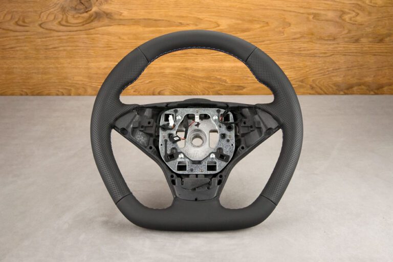 Modyfikacja i obszycie kierownicy BMW E61