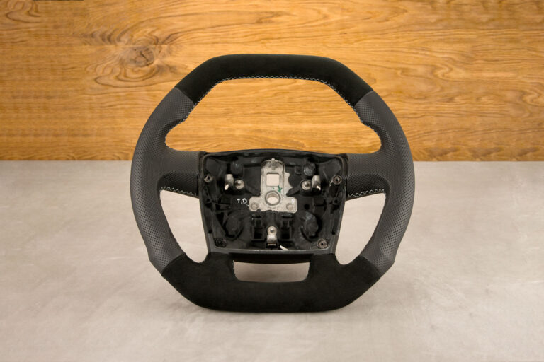 Modyfikacja i obszycie kierownicy Fiat Ducato III