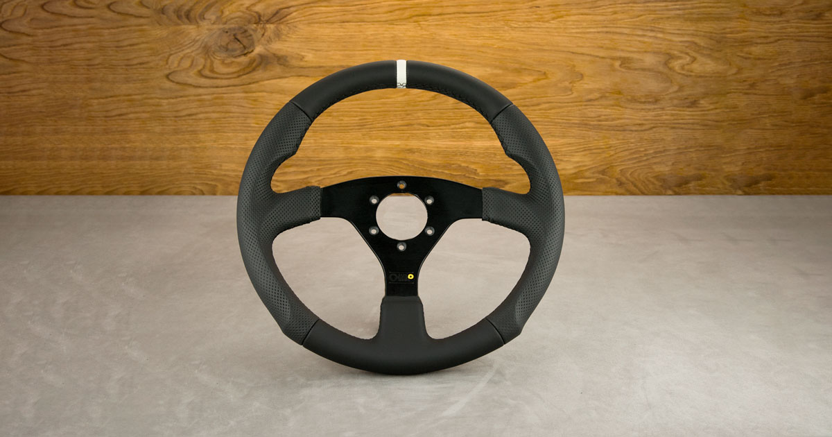 Modyfikacja i obszycie kierownicy Land Rover Defender