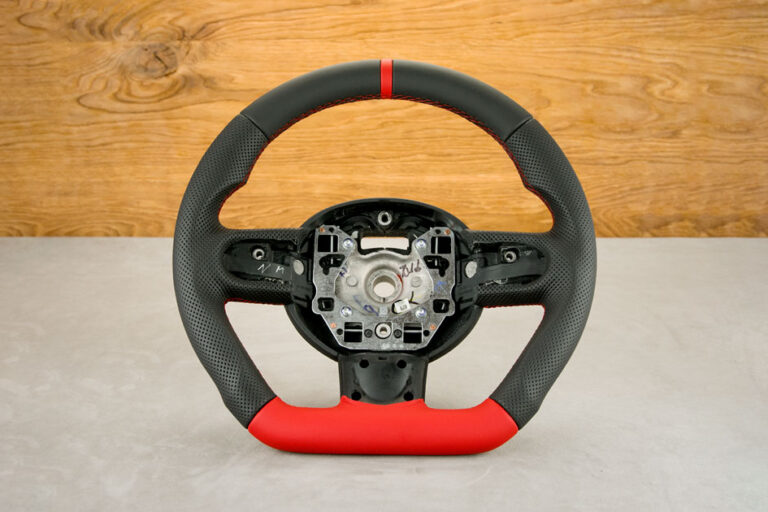 Modyfikacja i obszycie kierownicy Mini Cooper R56