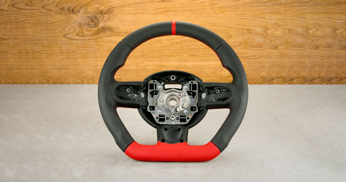 Modyfikacja i obszycie kierownicy Mini Cooper R56