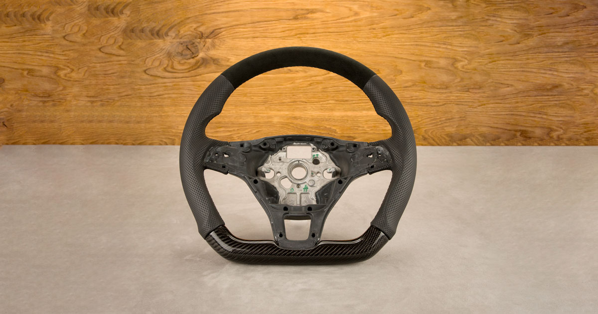 Modyfikacja i obszycie kierownicy Volkswagen Multivan T6