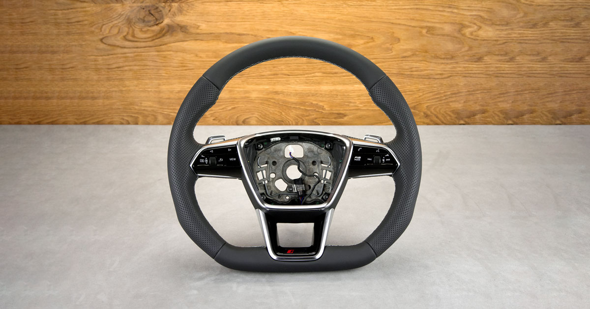 Obszycie kierownicy Audi RS7