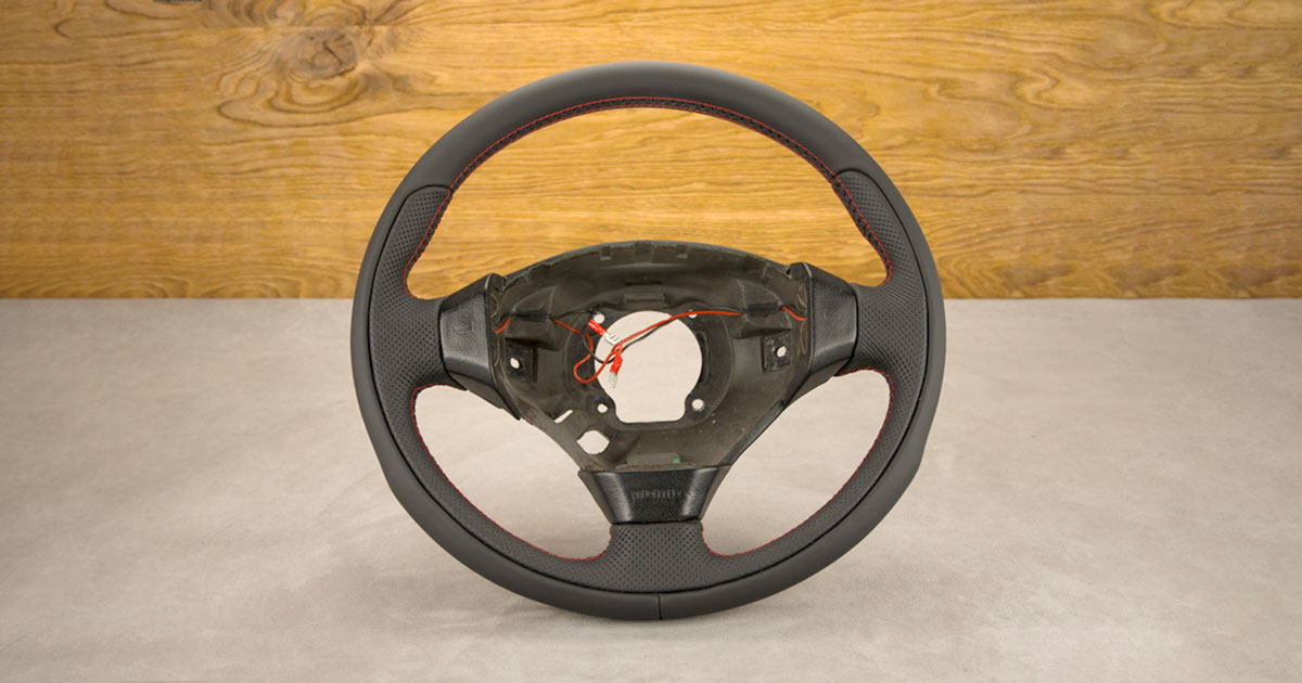 Obszycie kierownicy Honda Civic VI
