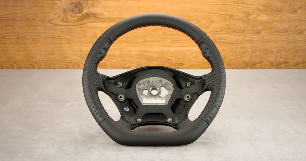 Modyfikacja i obszycie kierownicy Volkswagen Crafter