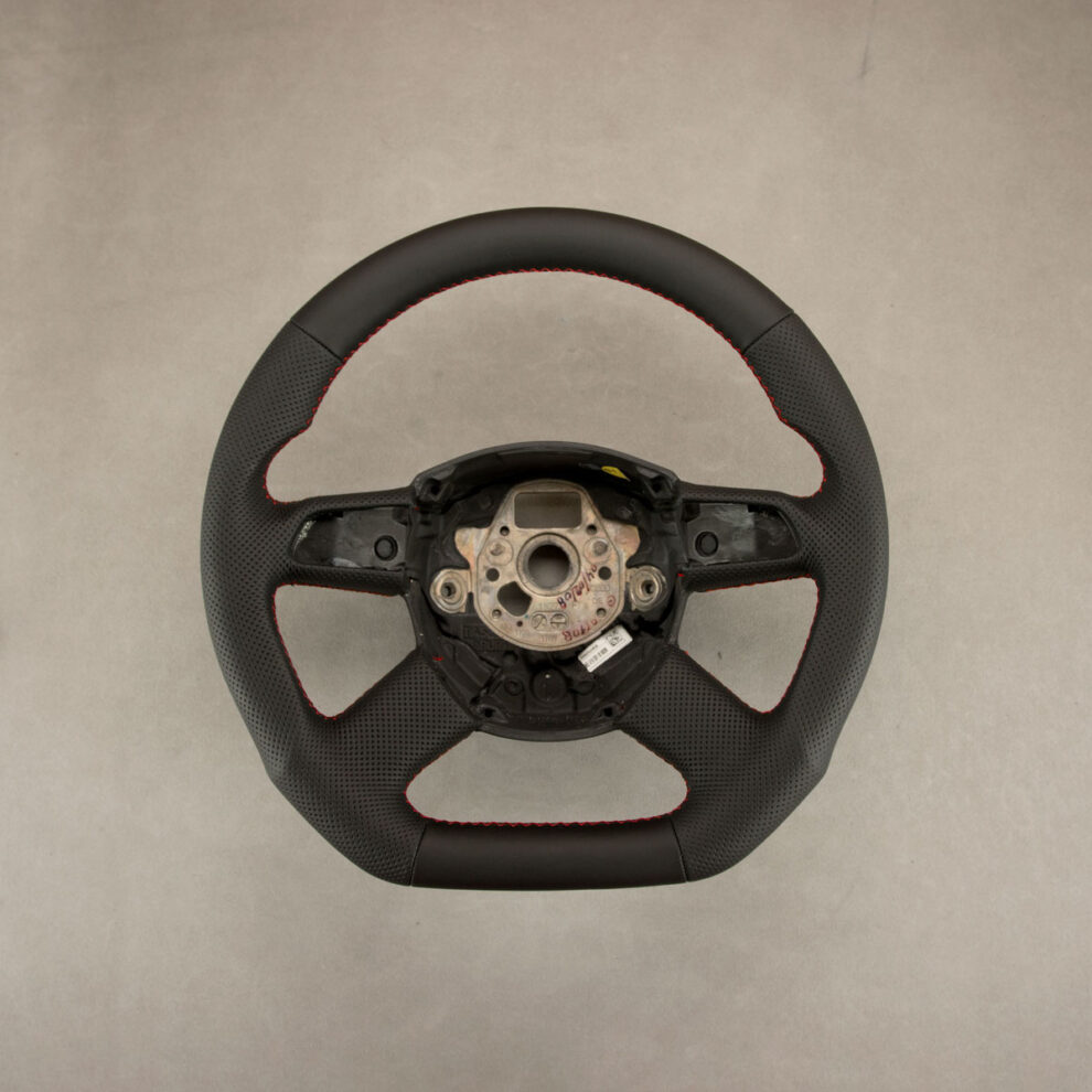 Modyfikacja i obszycie kierownicy Audi A4 B7