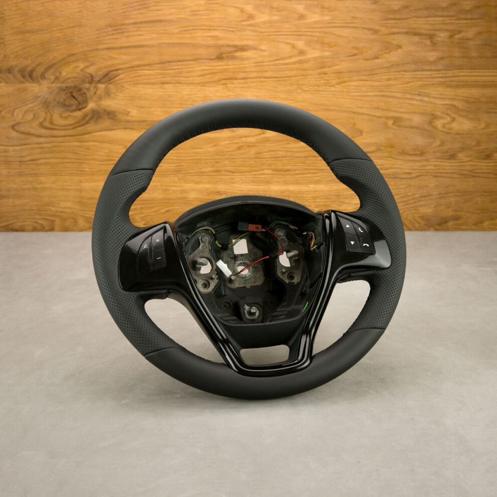 Modyfikacja i obszycie kierownicy Fiat Fiorino