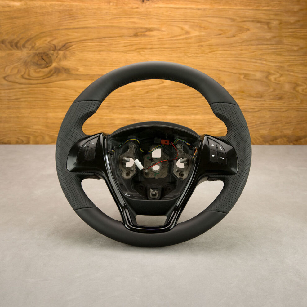 Modyfikacja i obszycie kierownicy Fiat Fiorino
