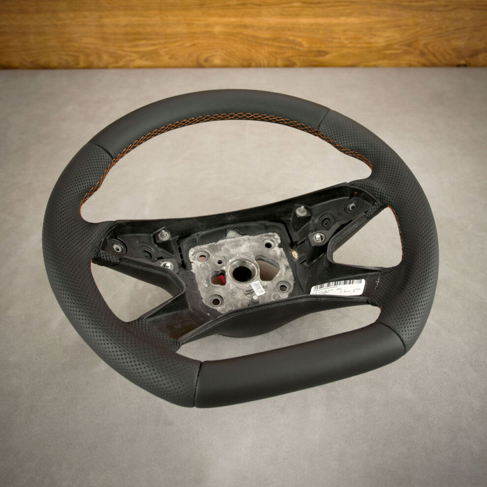 Modyfikacja i obszycie kierownicy Mercedes-Benz W164