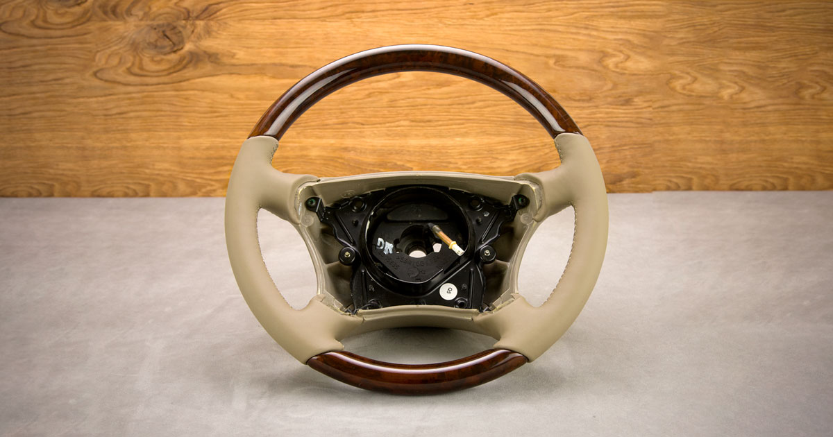 Obszycie kierownicy Mercedes-Benz W220