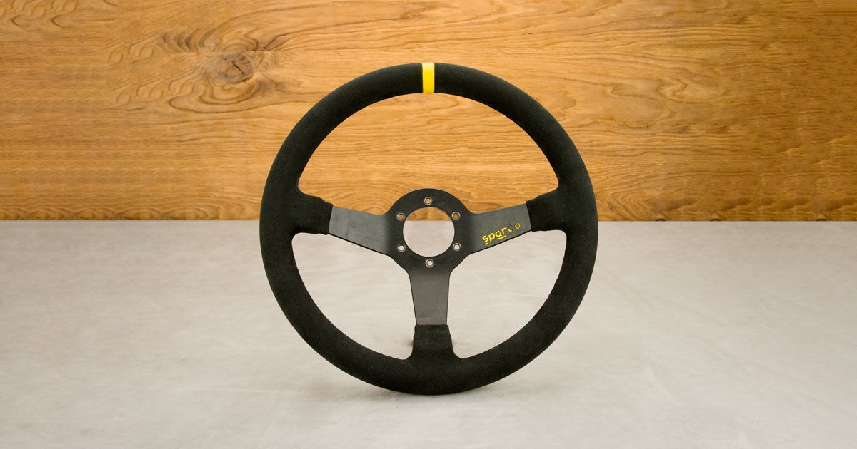 Obszycie kierownicy Sparco