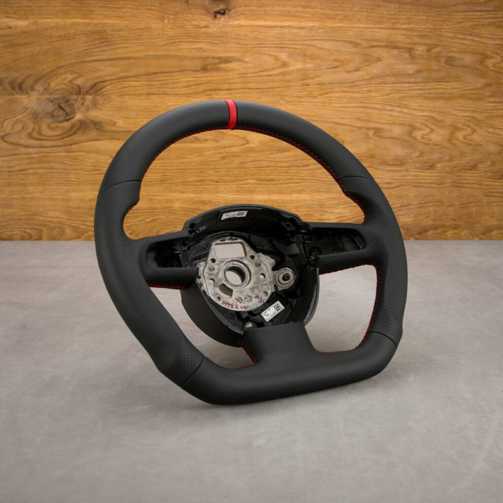 Modyfikacja i obszycie kierownicy Audi A4 B7