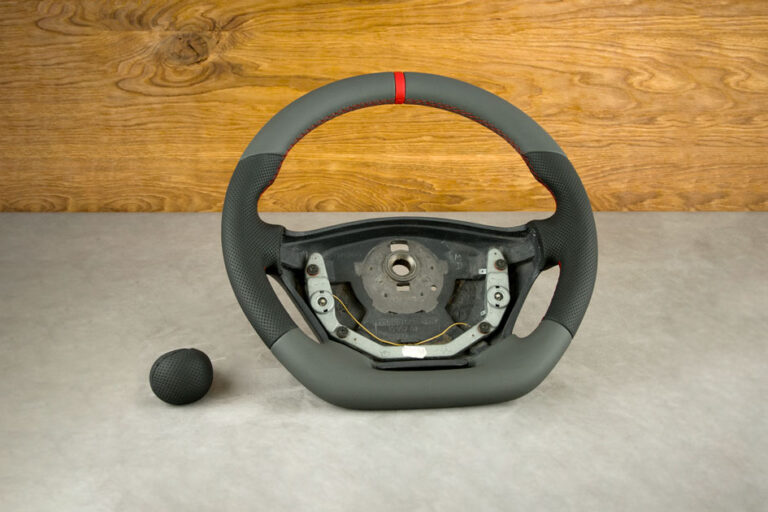 Modyfikacja i obszycie kierownicy Mercedes-Benz Vito