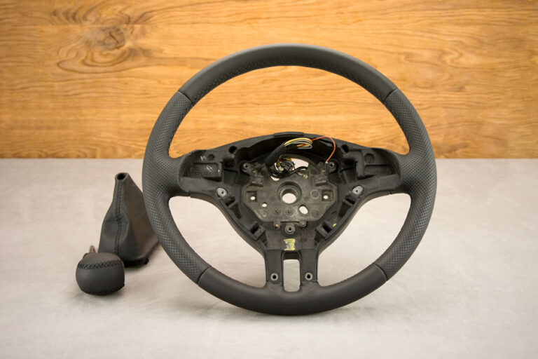 Obszycie kierownicy BMW E46