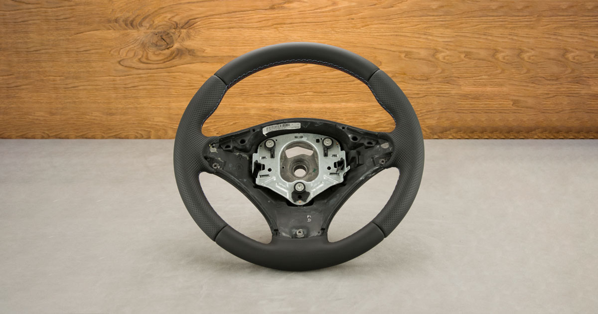 Obszycie kierownicy BMW X5 E70