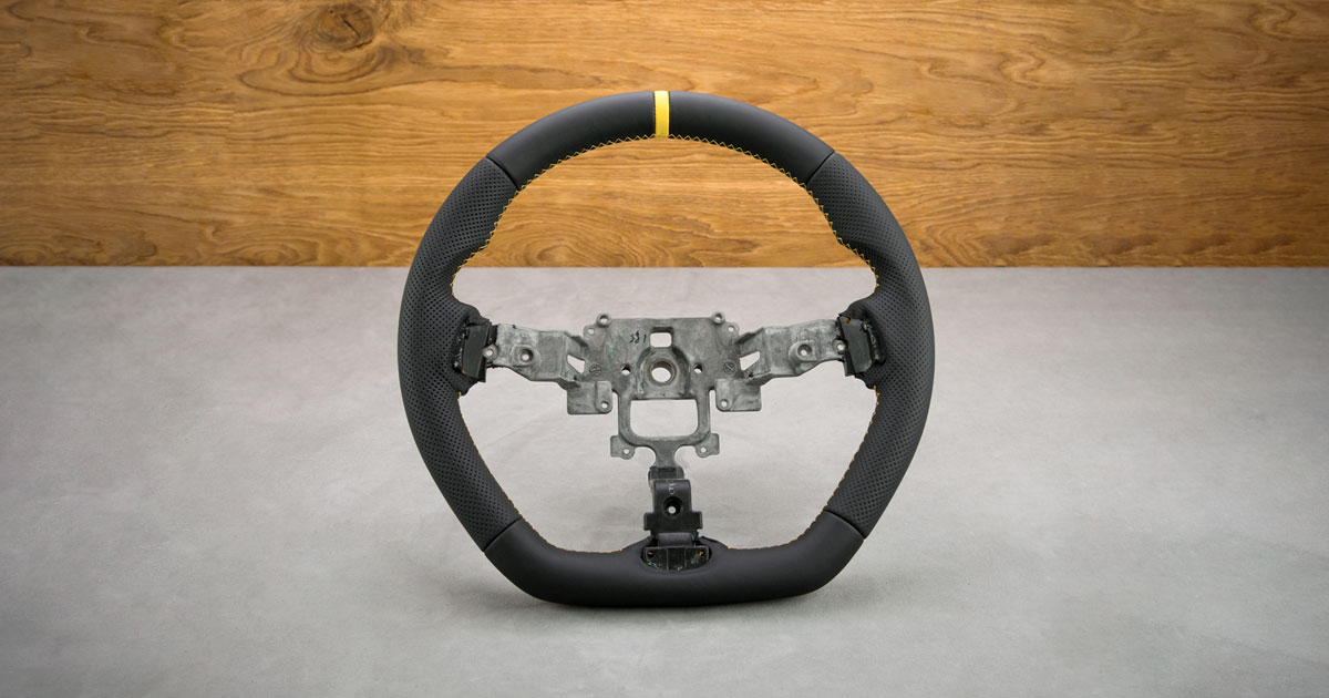 Modyfikacja i obszycie kierownicy Mazda MX-5