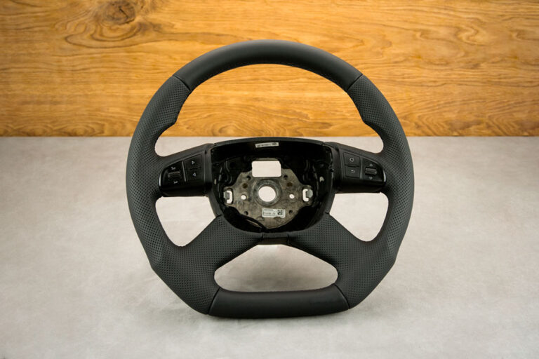 Modyfikacja i obszycie kierownicy Skoda Superb II