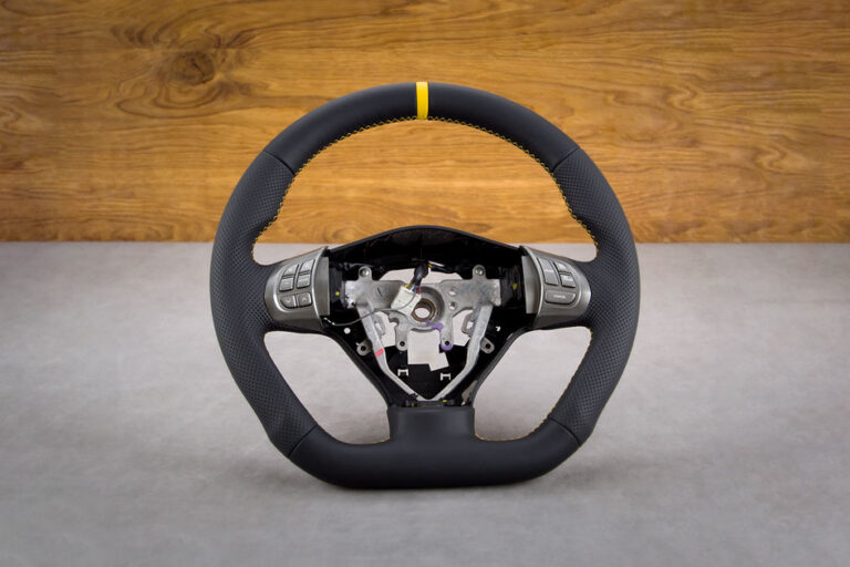 Modyfikacja i obszycie kierownicy Subaru Impreza GH