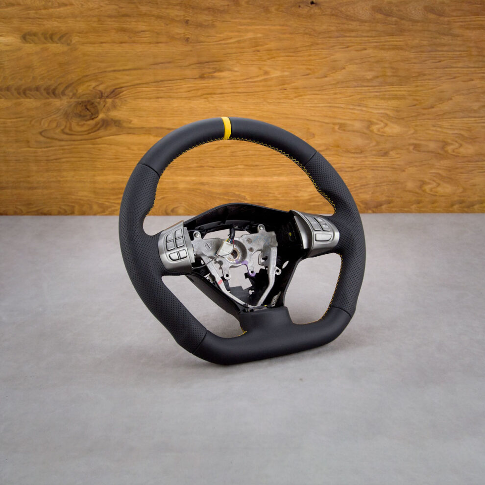 Modyfikacja i obszycie kierownicy Subaru Impreza GH