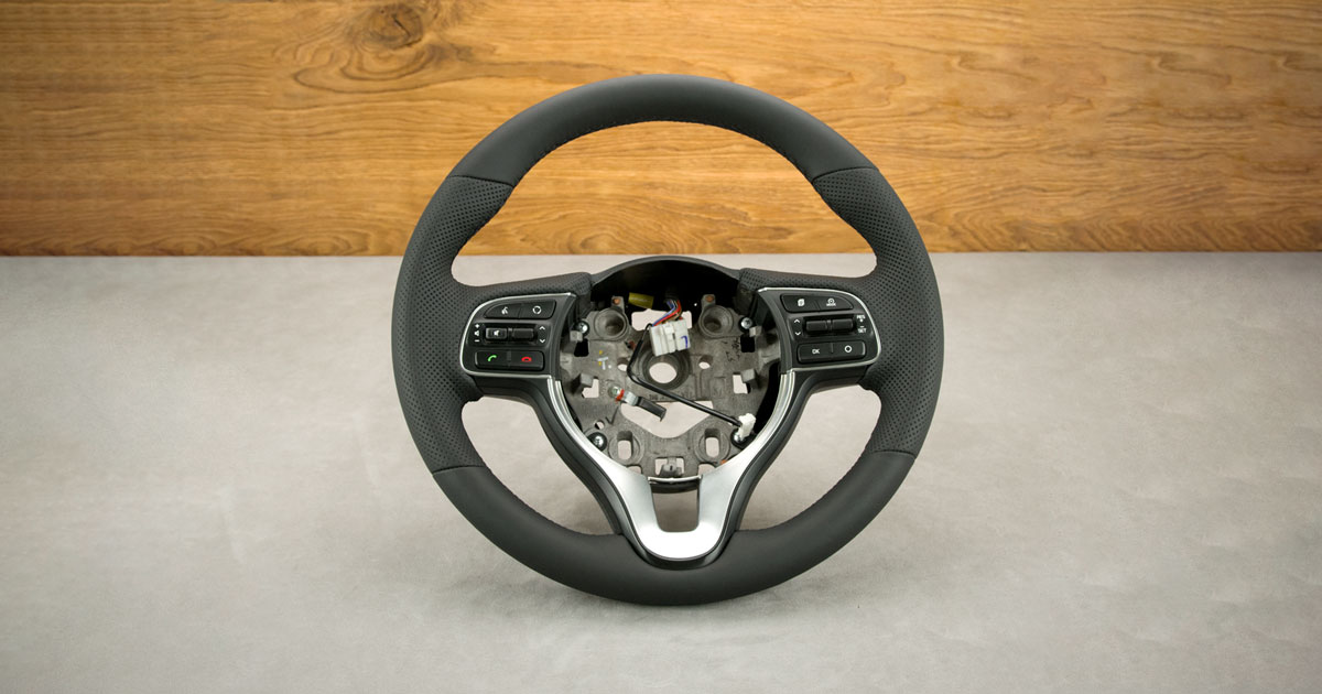 Obszycie kierownicy KIA Sportage IV