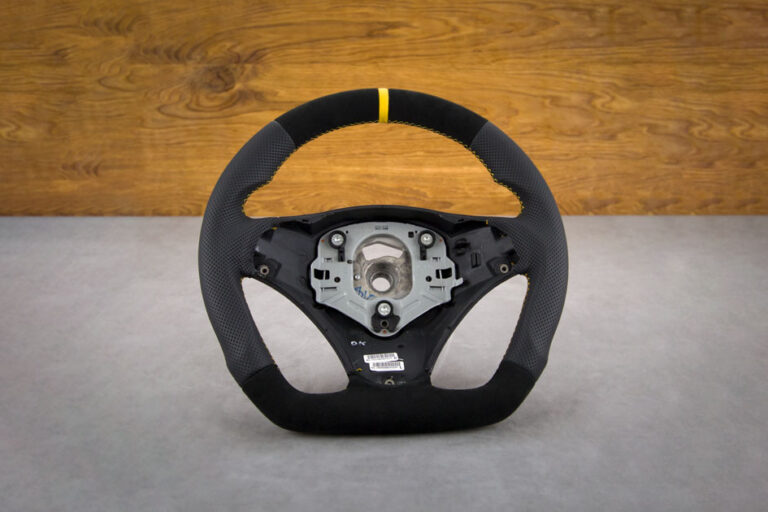 Modyfikacja i obszycie kierownicy BMW E90