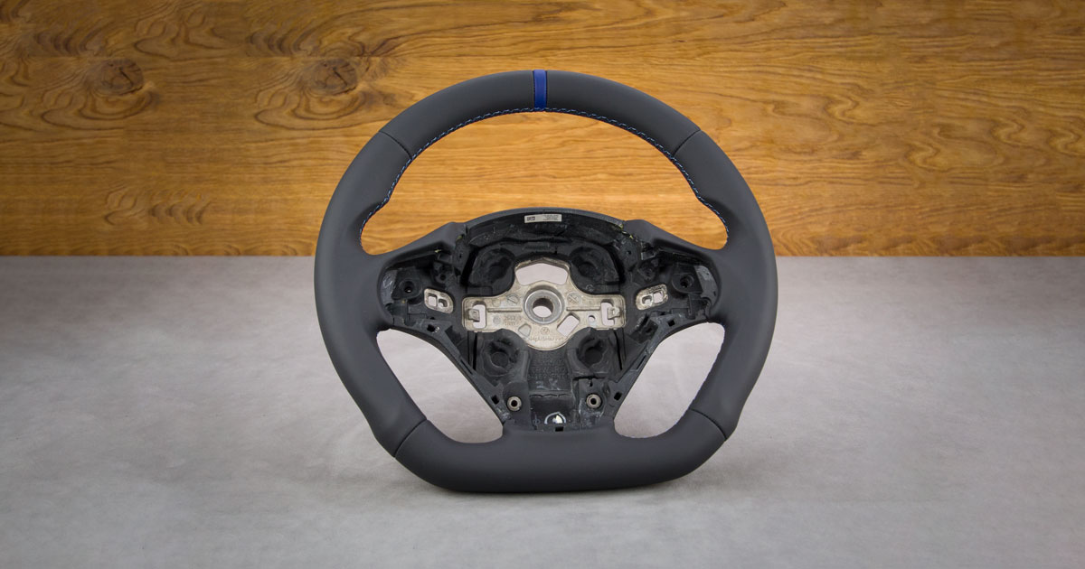 Modyfikacja i obszycie kierownicy BMW F20