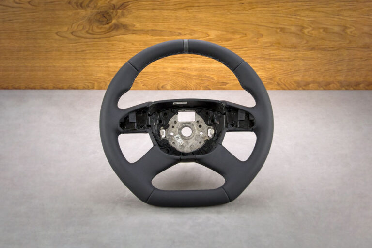Modyfikacja i obszycie kierownicy Skoda Superb II