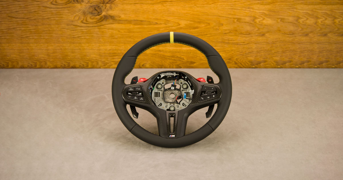 Obszycie kierownicy BMW G20 Obszycie kierownicy BMW G20